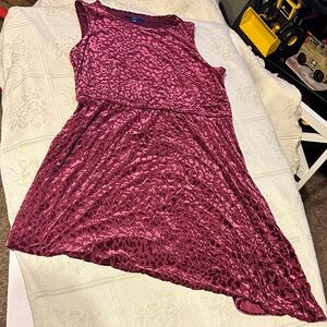 Apt. 9 womens Dress in Deep Burgundy